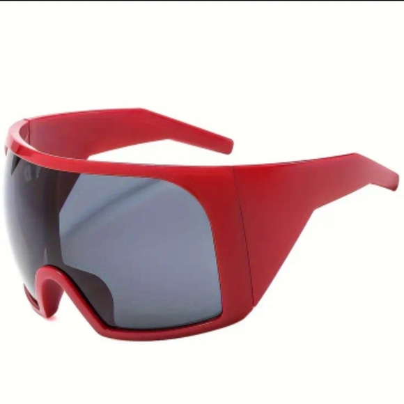 Extra Punk Hip Hop Cool Futuristic Sci-Fi Fashion Glasses, Wrap Aro… - Picture 1 of 2